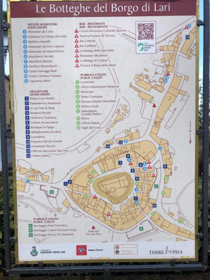Ciglieri Santermo Casciana Terme Lari Pet&Bike Friendly Free Park Leilighet Eksteriør bilde
